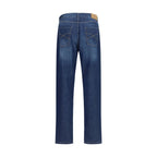 Blaue Baumwolljeans Denim