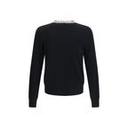 Pullover aus Wolle Oves Aries in Schwarz