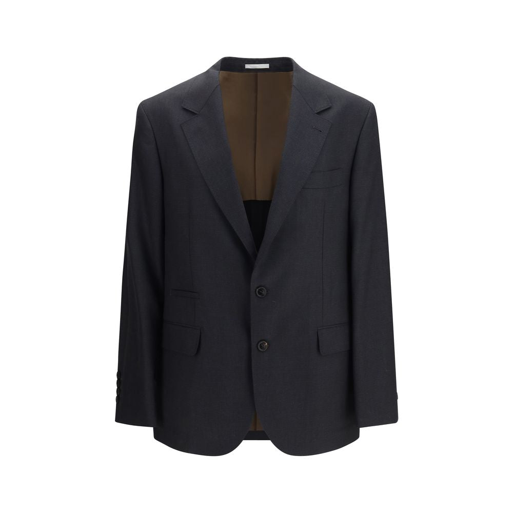Schwarze Oversize-Jacke aus Wolle Oves Aries