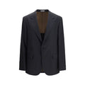 Schwarze Oversize-Jacke aus Wolle Oves Aries