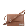 Braune Crossbody Bag aus Polyethylen