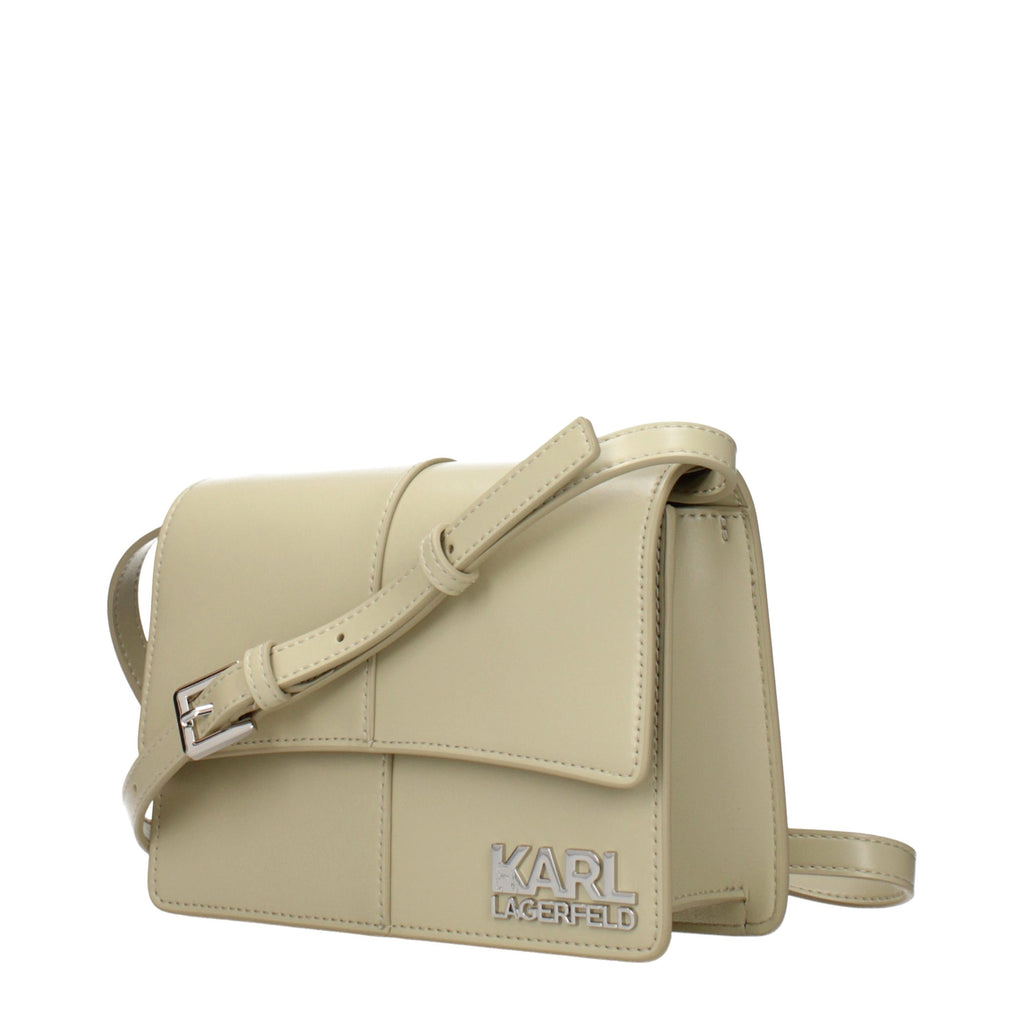 Grüne Crossbody-Tasche aus Polyethylen