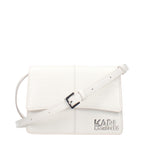 Weiße Crossbody-Tasche aus Polyethylen