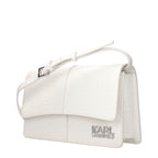 Weiße Crossbody-Tasche aus Polyethylen