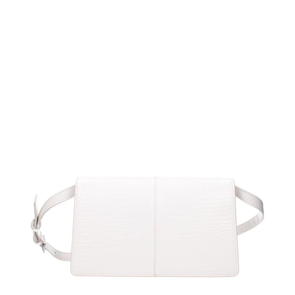 Weiße Crossbody-Tasche aus Polyethylen