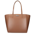 Schultertasche aus braunem Polyethylen