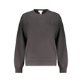 Schwarzer Baumwoll-Sweatshirt für Damen