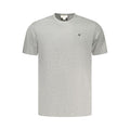 Graues Baumwoll-T-Shirt für Herren