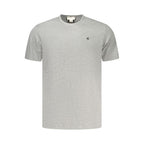 Graues Baumwoll-T-Shirt für Herren