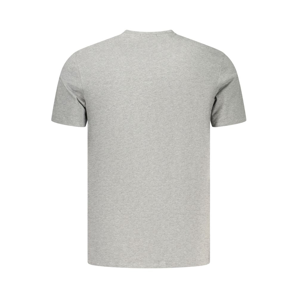 Graues Baumwoll-T-Shirt für Herren