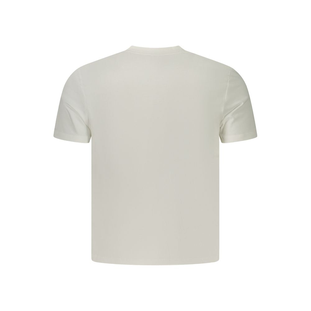 Weißes Herren-T-Shirt aus Baumwolle