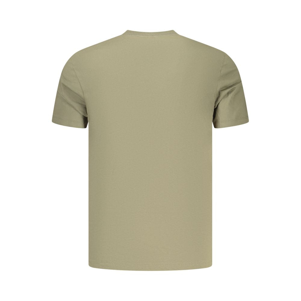 Grünes Baumwoll-T-Shirt für Herren