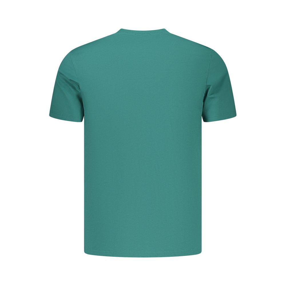 Grünes Baumwoll-T-Shirt für Herren