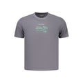 Graues Baumwoll-T-Shirt für Herren