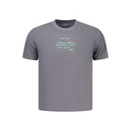 Graues Baumwoll-T-Shirt für Herren