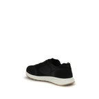 Schwarze Sneaker aus recyceltem Polyamid