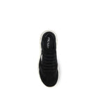 Schwarze Sneaker aus recyceltem Polyamid