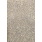 Beige Leinen Sweatshirt