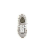 Graue Kalbsleder Bos Taurus Athletic Sneaker