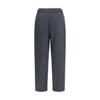 Graue Hose aus Ovis Aries Wolle