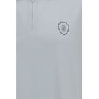Brunello Cucinelli Weißes Poloshirt