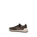 Braune Kalbsleder Bos Taurus Athletic Sneaker
