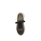 Braune Kalbsleder Bos Taurus Athletic Sneaker