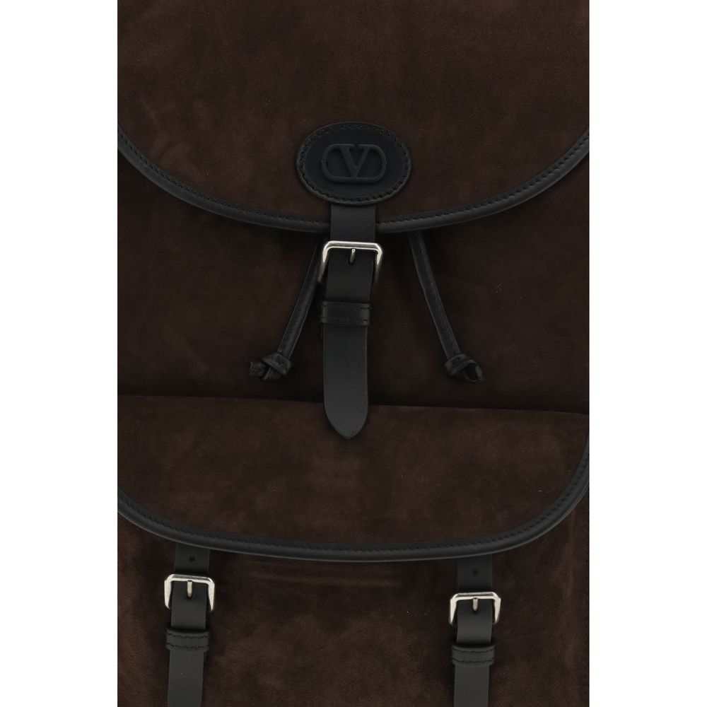 Brauner Kalbsleder-Rucksack Bos Taurus