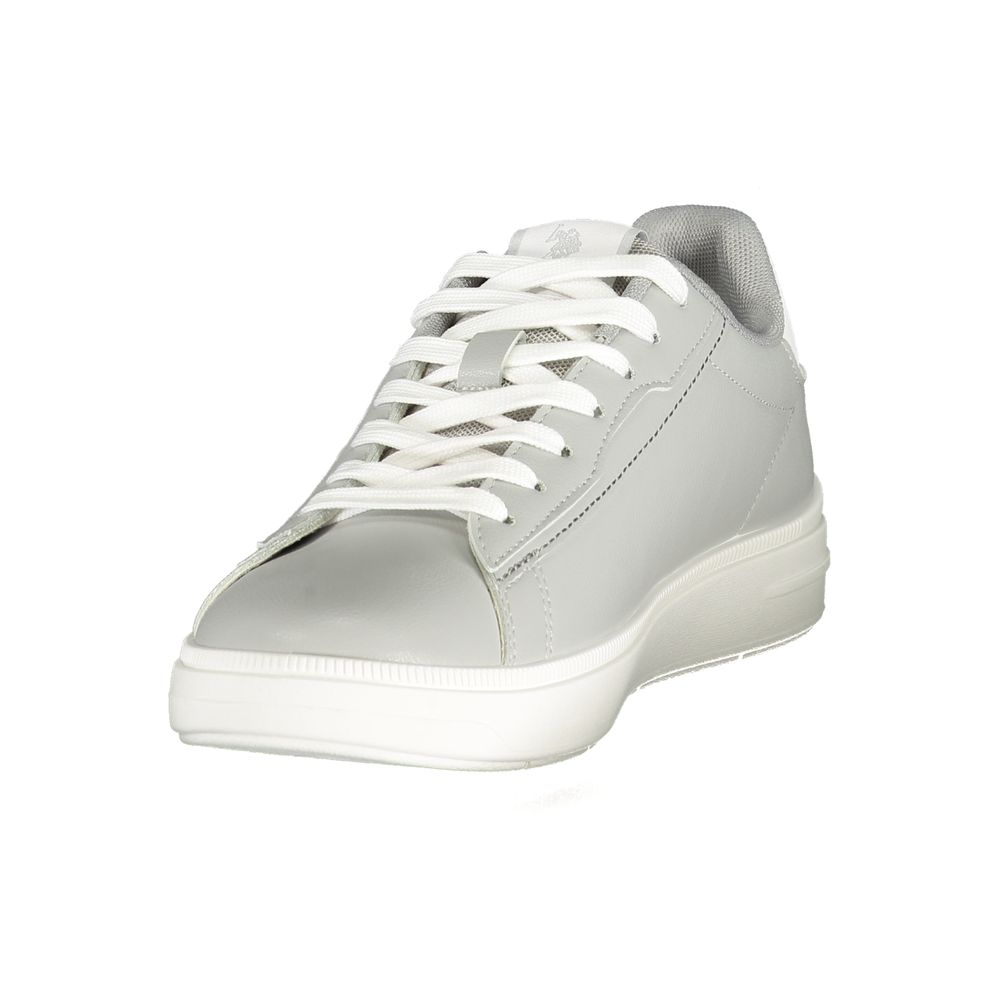 Grauer Herren-Sneaker aus Polyester