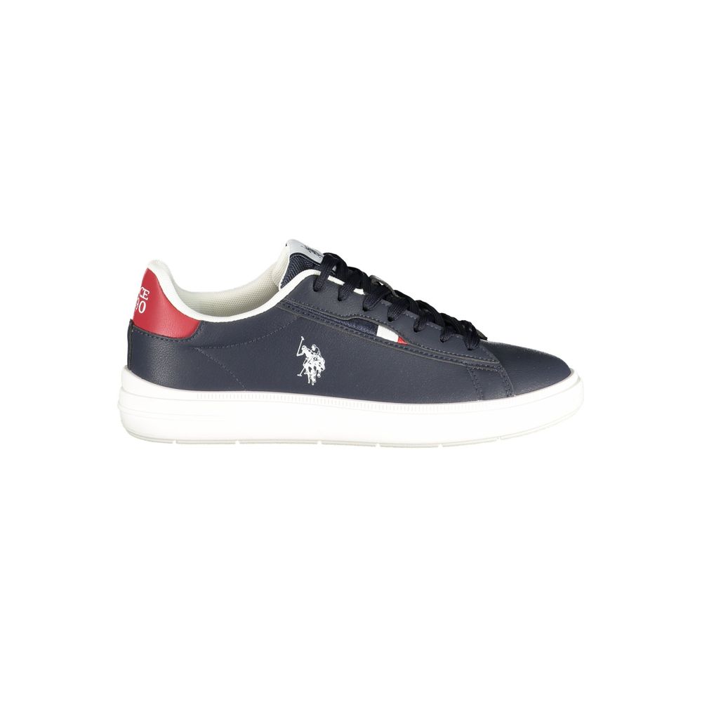 Blauer Herren-Sneaker aus Polyester