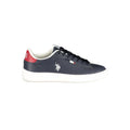 Blauer Herren-Sneaker aus Polyester