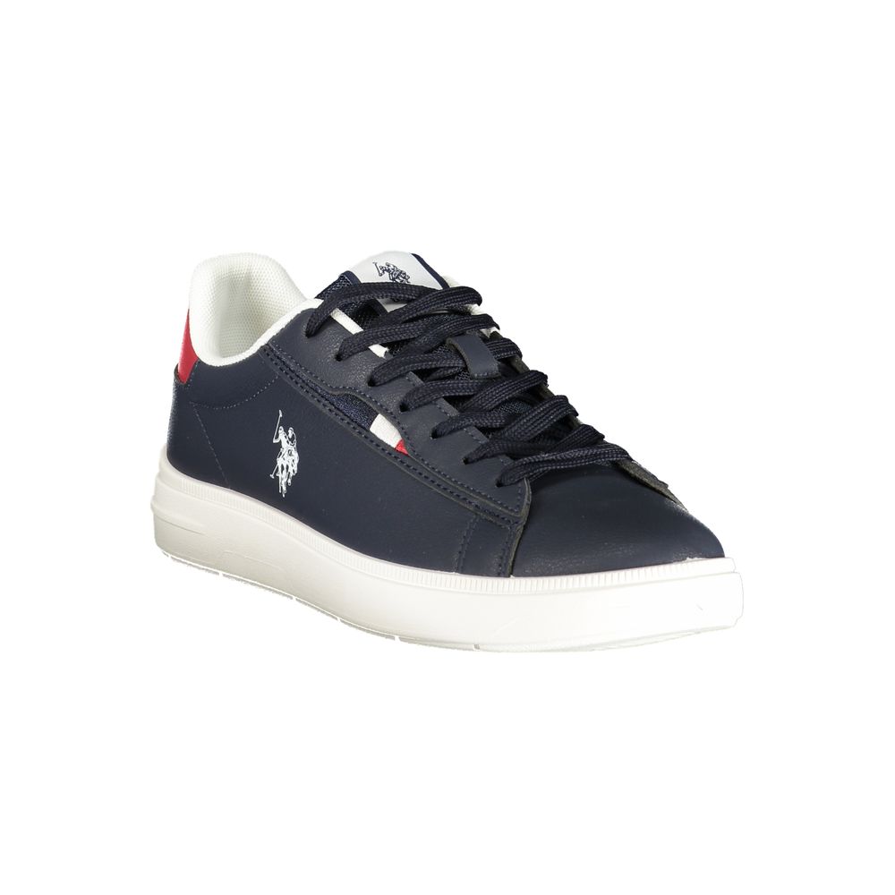 Blauer Herren-Sneaker aus Polyester