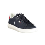 Blauer Herren-Sneaker aus Polyester