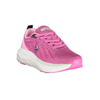 Pink Polyurethane Damensneaker