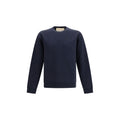 Blauer Baumwoll-Sweatshirt