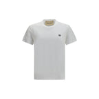 Weißes Baumwoll-T-Shirt
