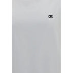 Weißes Baumwoll-T-Shirt