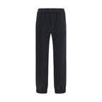 Schwarzer Baumwoll-Sweatshirt