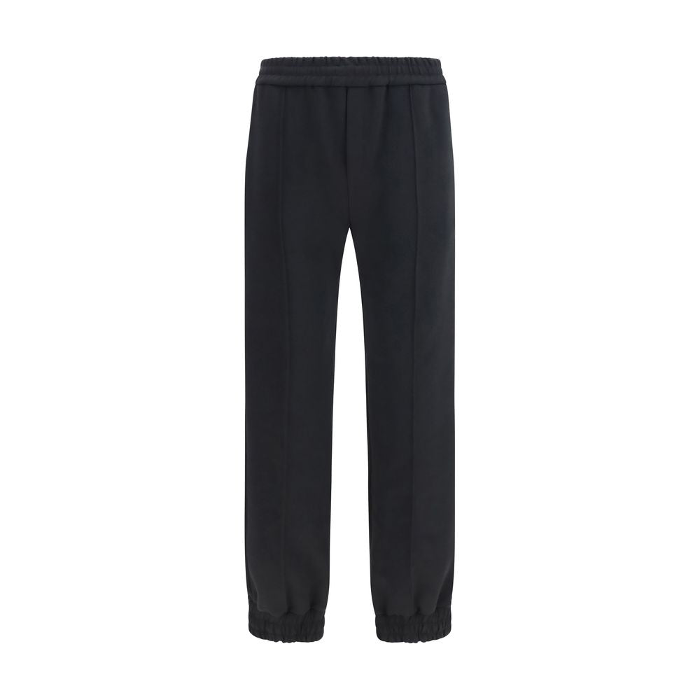 Schwarzer Baumwoll-Sweatshirt
