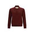 Bordeaux Woll-Polohemd Oves Aries
