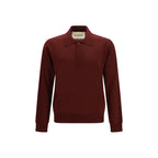 Bordeaux Woll-Polohemd Oves Aries