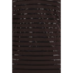 Brauner Badeanzug aus Nylon