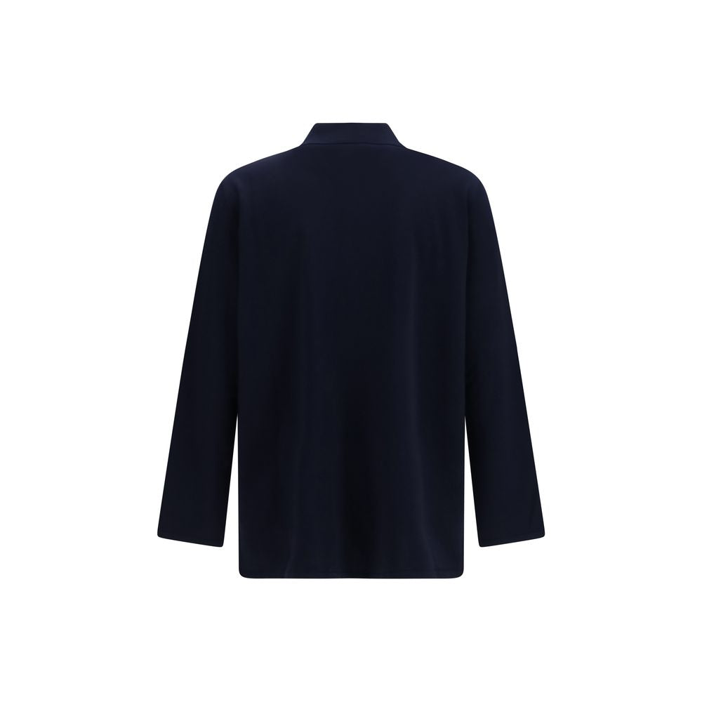 Blauer Wollcardigan Oves Aries
