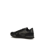 Schwarze Sneaker aus Polyester für sportliche Looks
