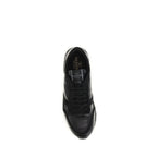 Schwarze Sneaker aus Polyester für sportliche Looks
