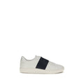 Sneakers aus blauem Kalbsleder Bos Taurus, Low-Top