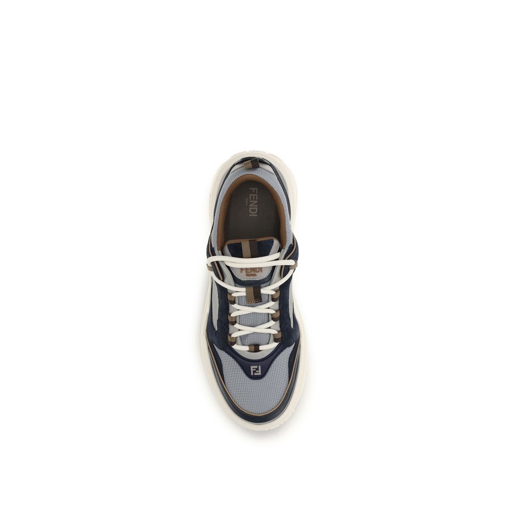 Multicolor Calf Leather Bos Taurus Athletic Sneakers