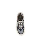 Multicolor Calf Leather Bos Taurus Athletic Sneakers