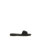 Schwarze Bos Taurus Kalbsleder-Sandalen