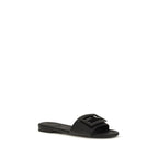 Schwarze Bos Taurus Kalbsleder-Sandalen